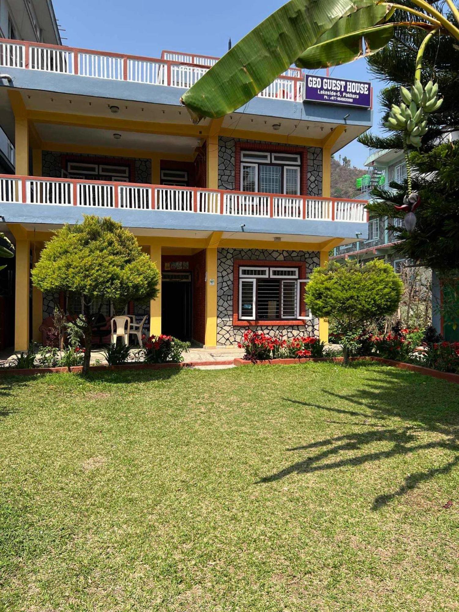 Geo Guest House Покхара Экстерьер фото